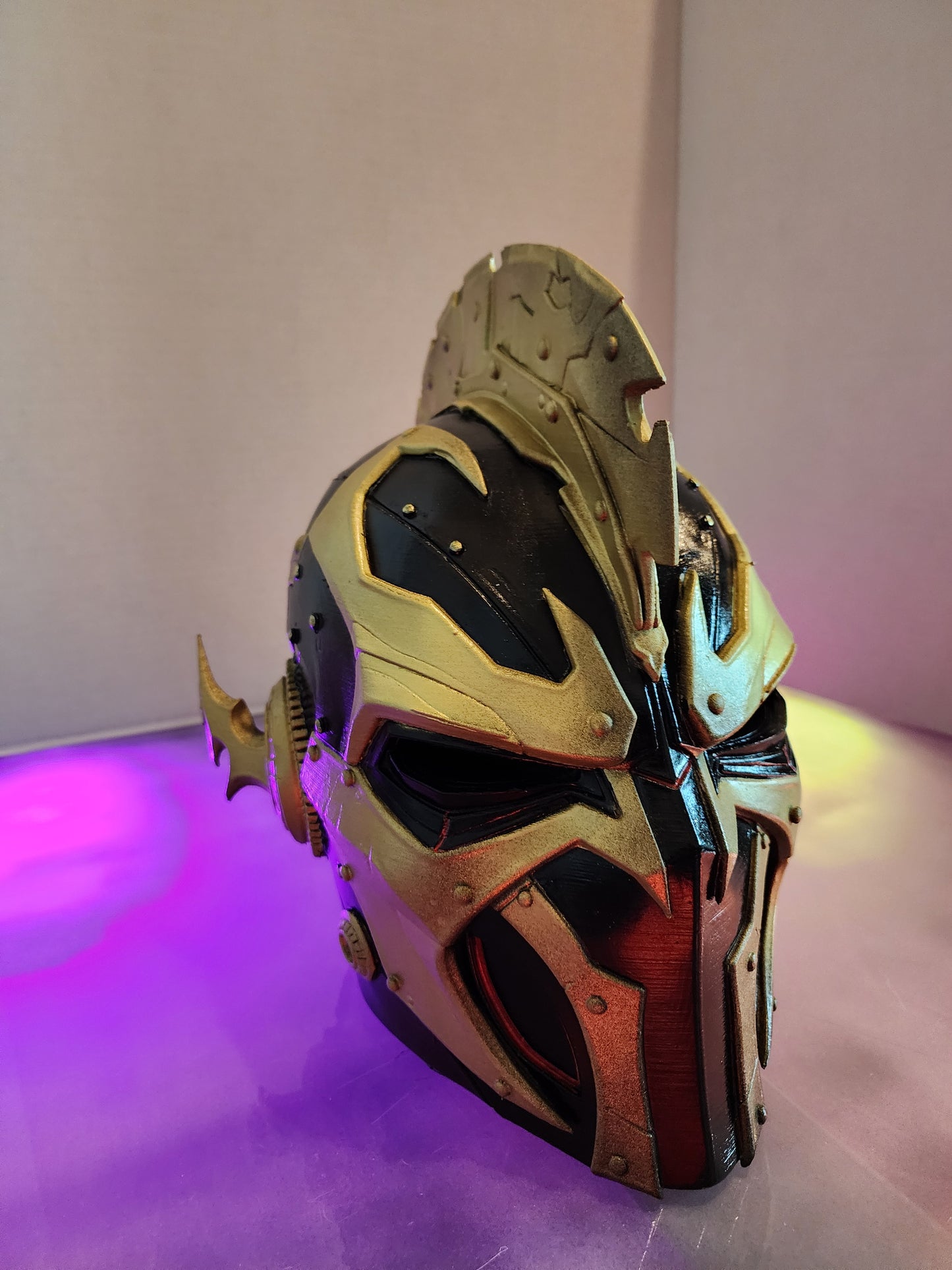 Heavy Metal Spawn Helmet – Assembled and Painted