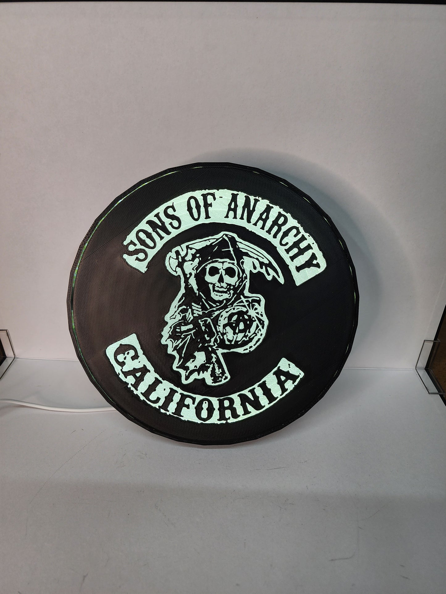 Sons of Anarchy California Reaper Illuminated Lightbox