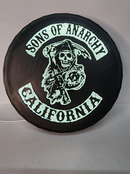 Sons of Anarchy California Reaper Illuminated Lightbox