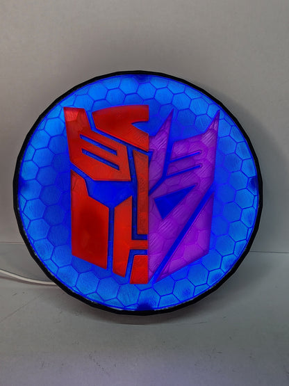 Transformers – Autobots vs. Decepticons Lightbox