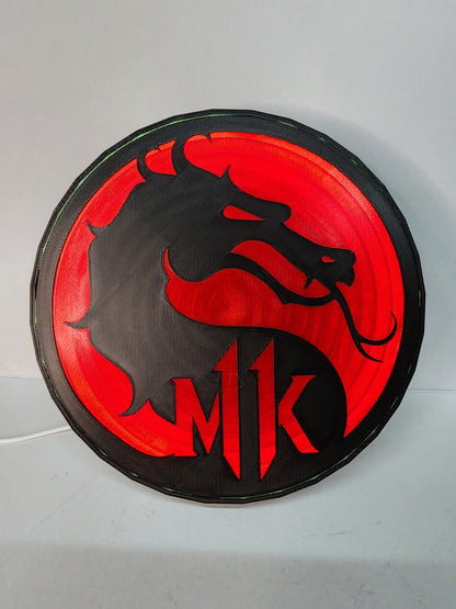 Mortal Kombat Dragon Logo Lightbox