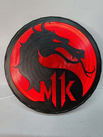 Mortal Kombat Dragon Logo Lightbox