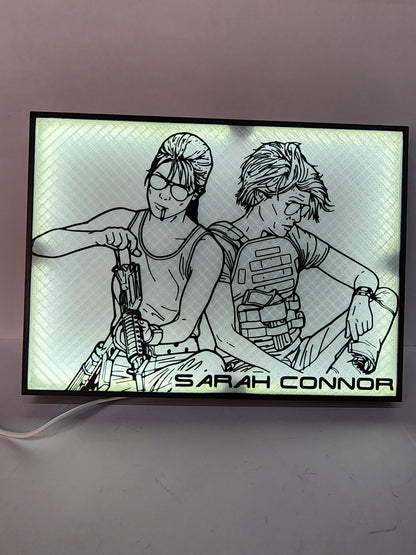Lightbox - Sarah Connor – Terminator Inspired