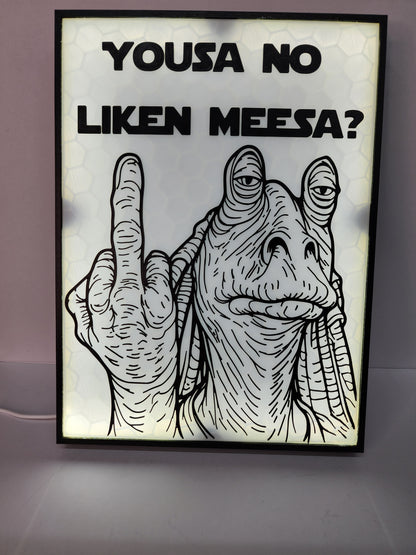 Lightbox - Jar Jar Binks – “Yousa No Liken Meesa?”