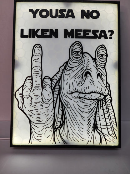 Lightbox - Jar Jar Binks – “Yousa No Liken Meesa?”