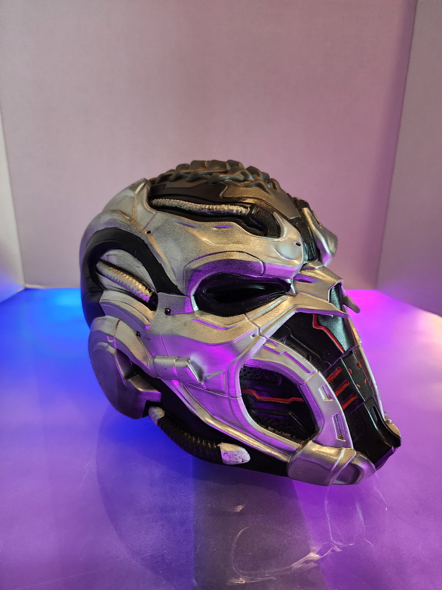 H.R. Giger Inspired Spawn Helmet – Wearable Cosplay STL (Digital Download)
