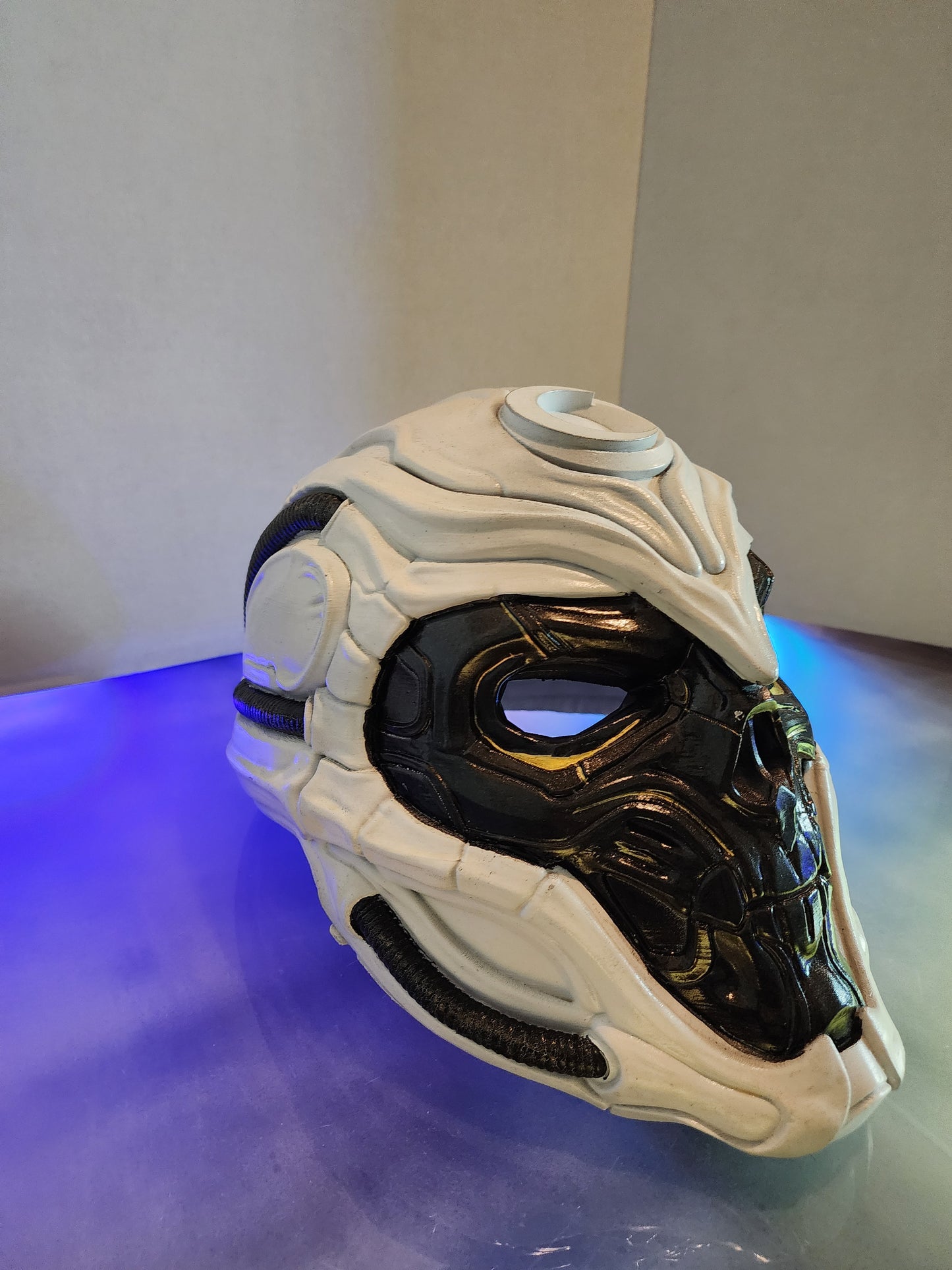 H.R. Giger-Inspired Moon Knight Helmet –  Wearable Cosplay (Digital STL Download)