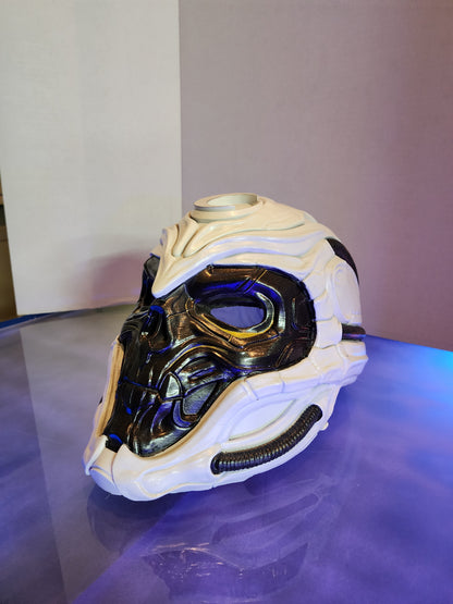 H.R. Giger-Inspired Moon Knight Helmet –  Wearable Cosplay (Digital STL Download)