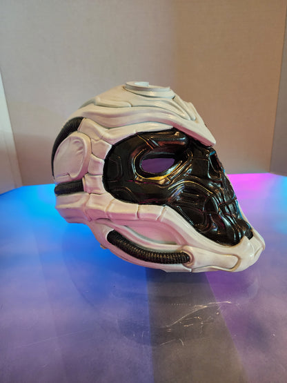 H.R. Giger-Inspired Moon Knight Helmet –  Wearable Cosplay (Digital STL Download)