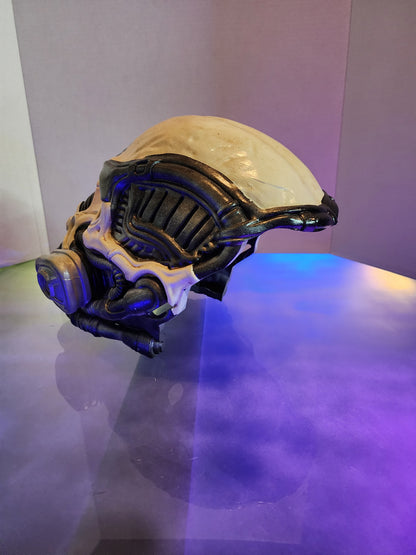 Biomechanical Rebreather Helmet – Wearable Cosplay STL (Digital Download)