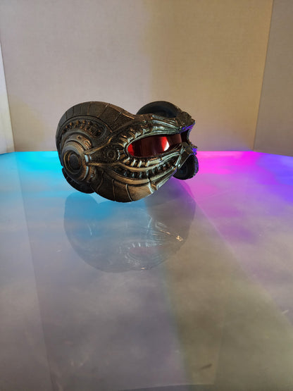 H.R. Giger Inspired Cyclops Visor – Wearable Cosplay STL (Digital Download)