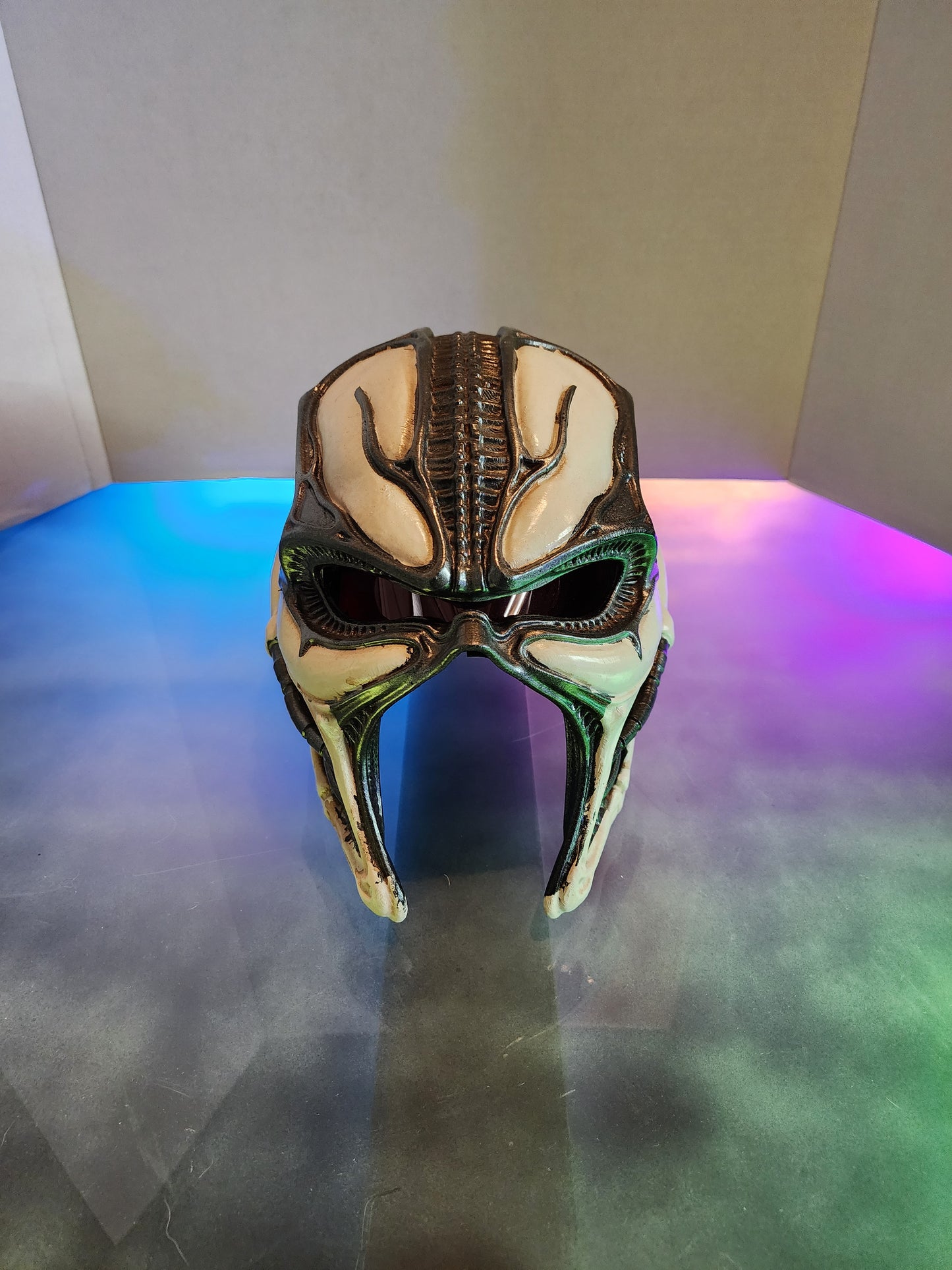 Biomechanical Assault Helmet – Wearable Cosplay STL (Digital Download)