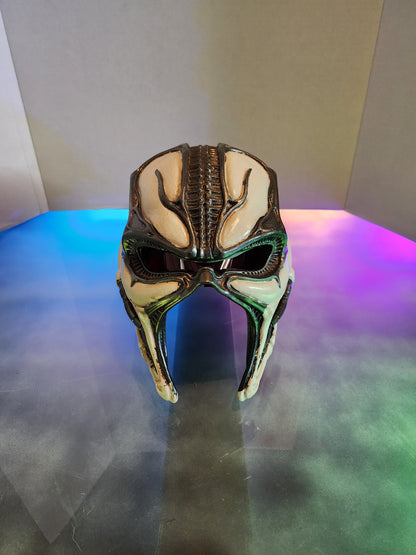 Biomechanical Assault Helmet – Wearable Cosplay STL (Digital Download)