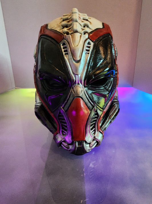 H.R. Giger Inspired Deadpool Helmet – Wearable Cosplay STL (Digital Download)