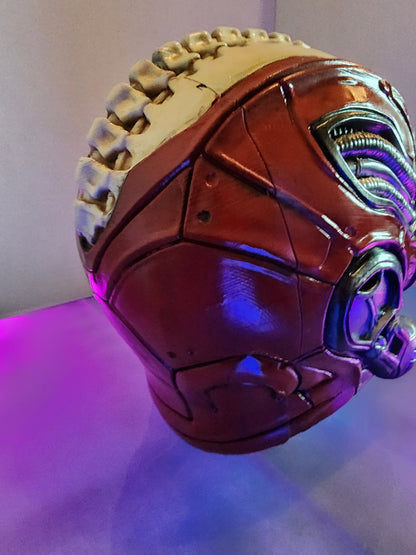 H.R. Giger Inspired Deadpool Helmet – Wearable Cosplay STL (Digital Download)