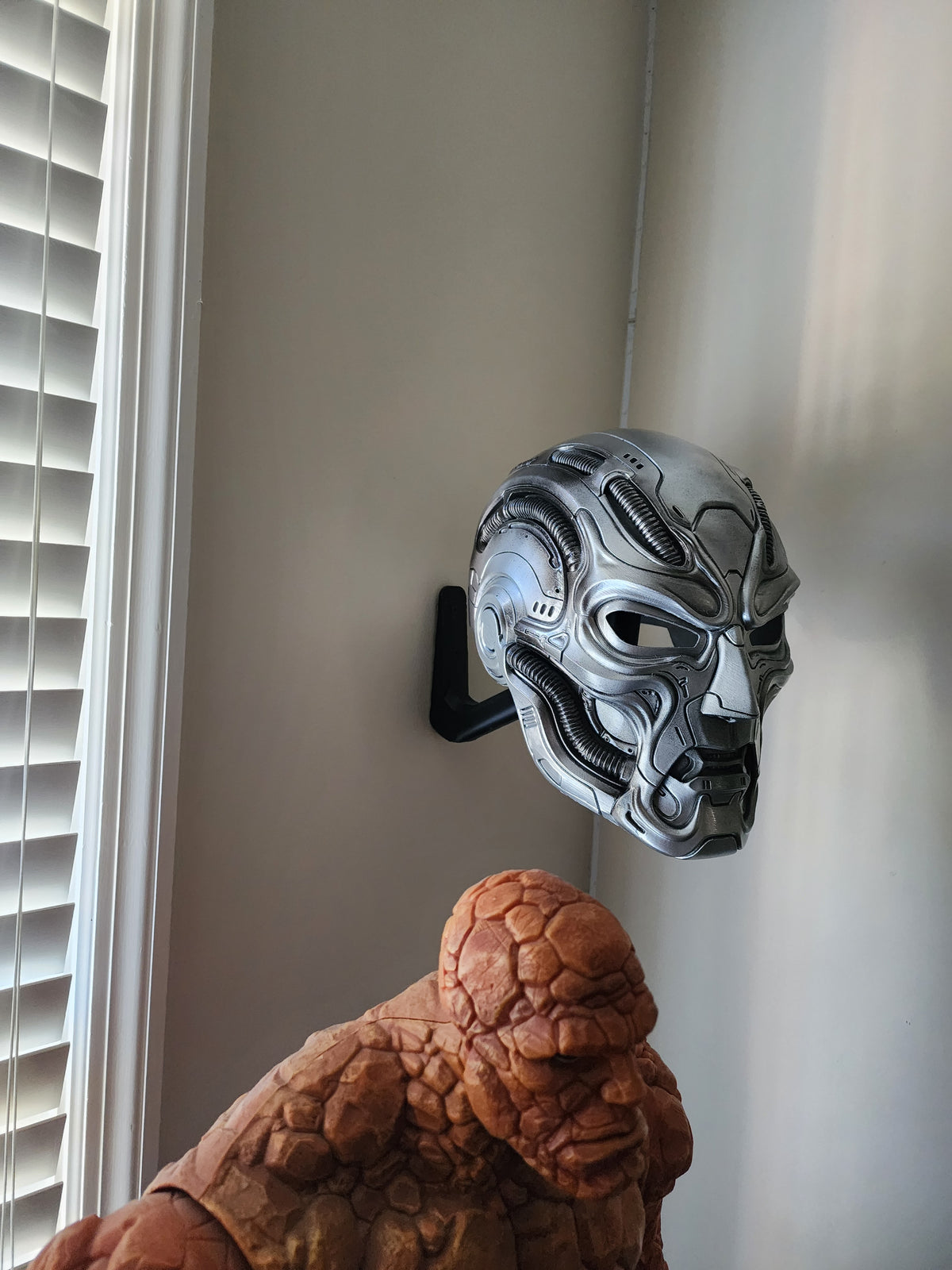 H.R. Giger-Inspired Doctor Doom Helmet – Wearable Cosplay Digital STL (Digital Download)