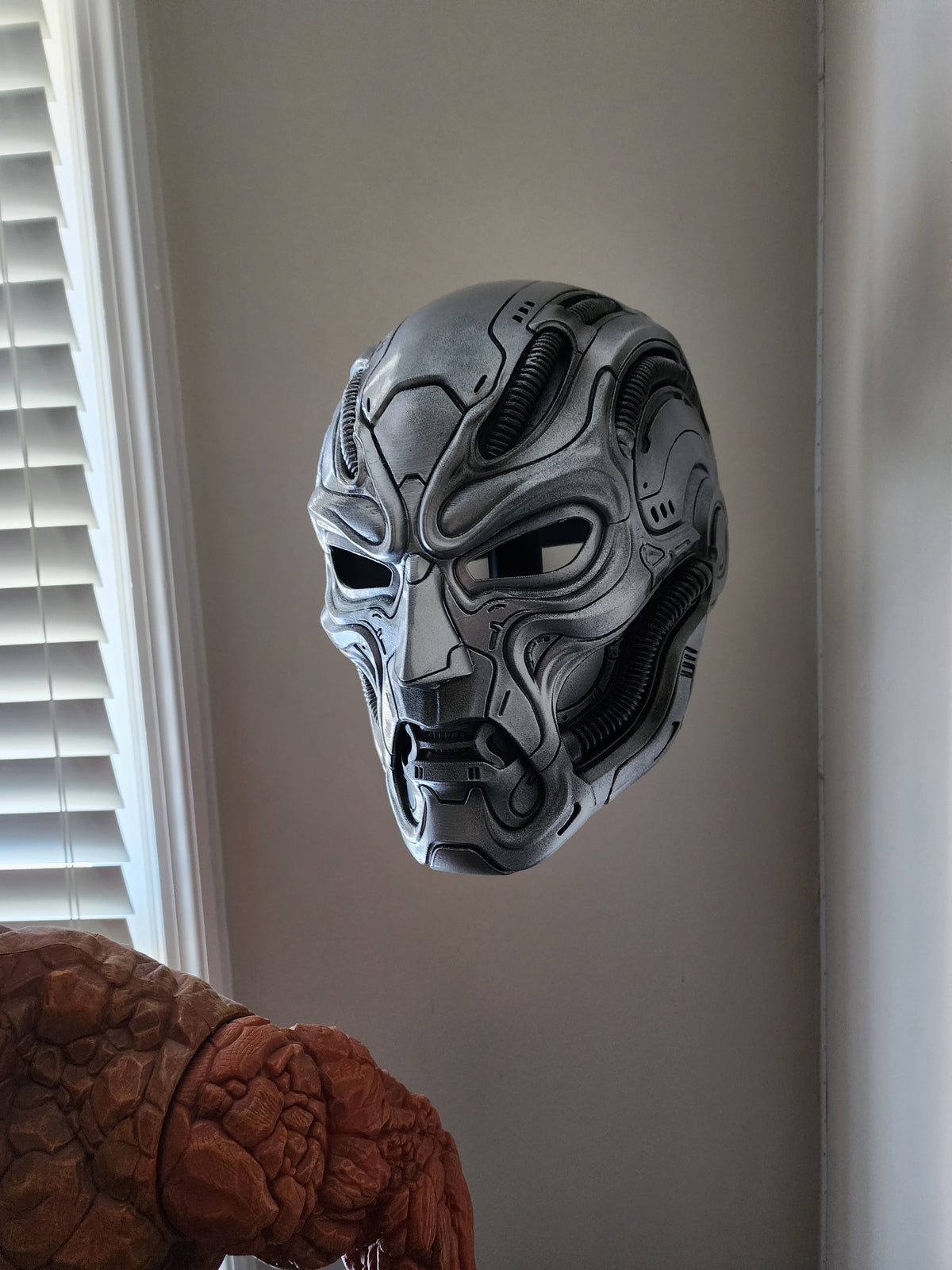 H.R. Giger-Inspired Doctor Doom Helmet – Wearable Cosplay Digital STL (Digital Download)