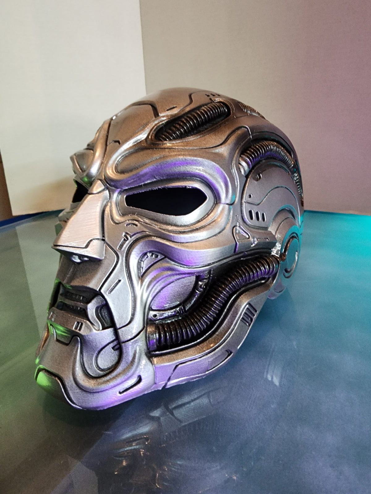 H.R. Giger-Inspired Doctor Doom Helmet – Wearable Cosplay Digital STL (Digital Download)