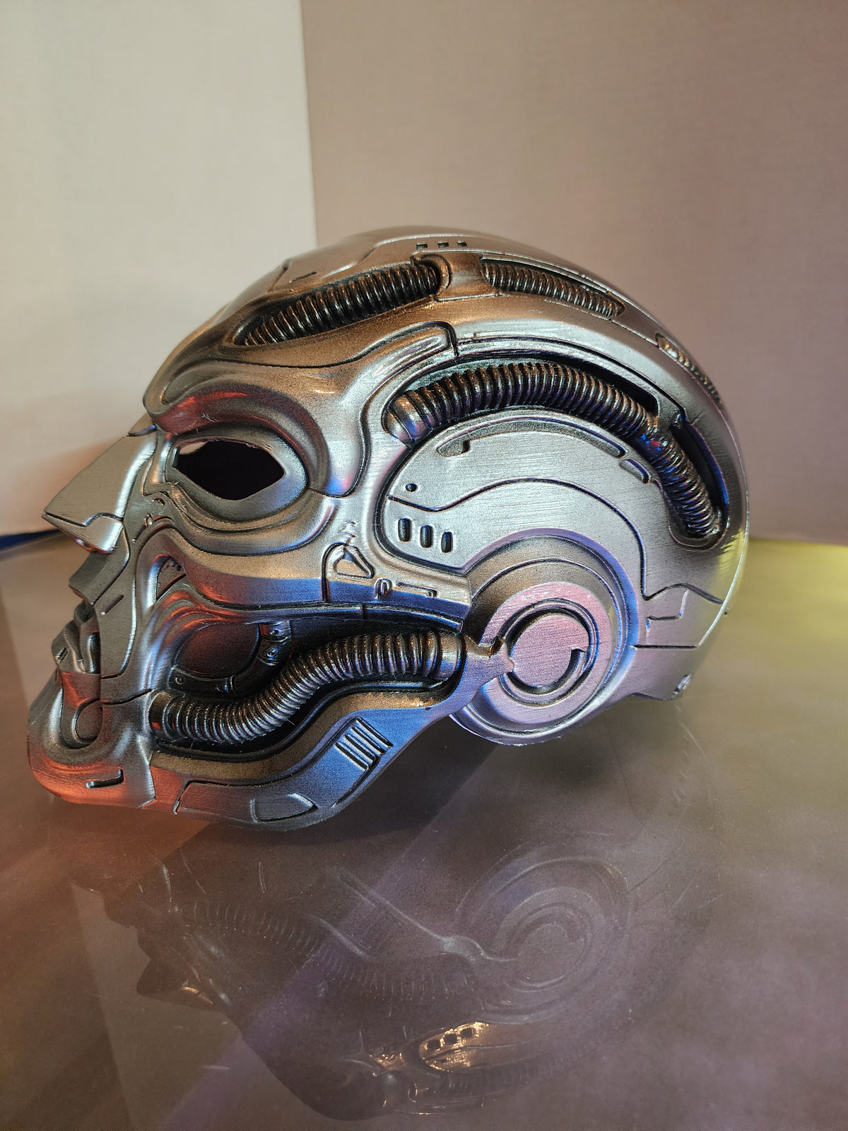H.R. Giger-Inspired Doctor Doom Helmet – Wearable Cosplay Digital STL (Digital Download)
