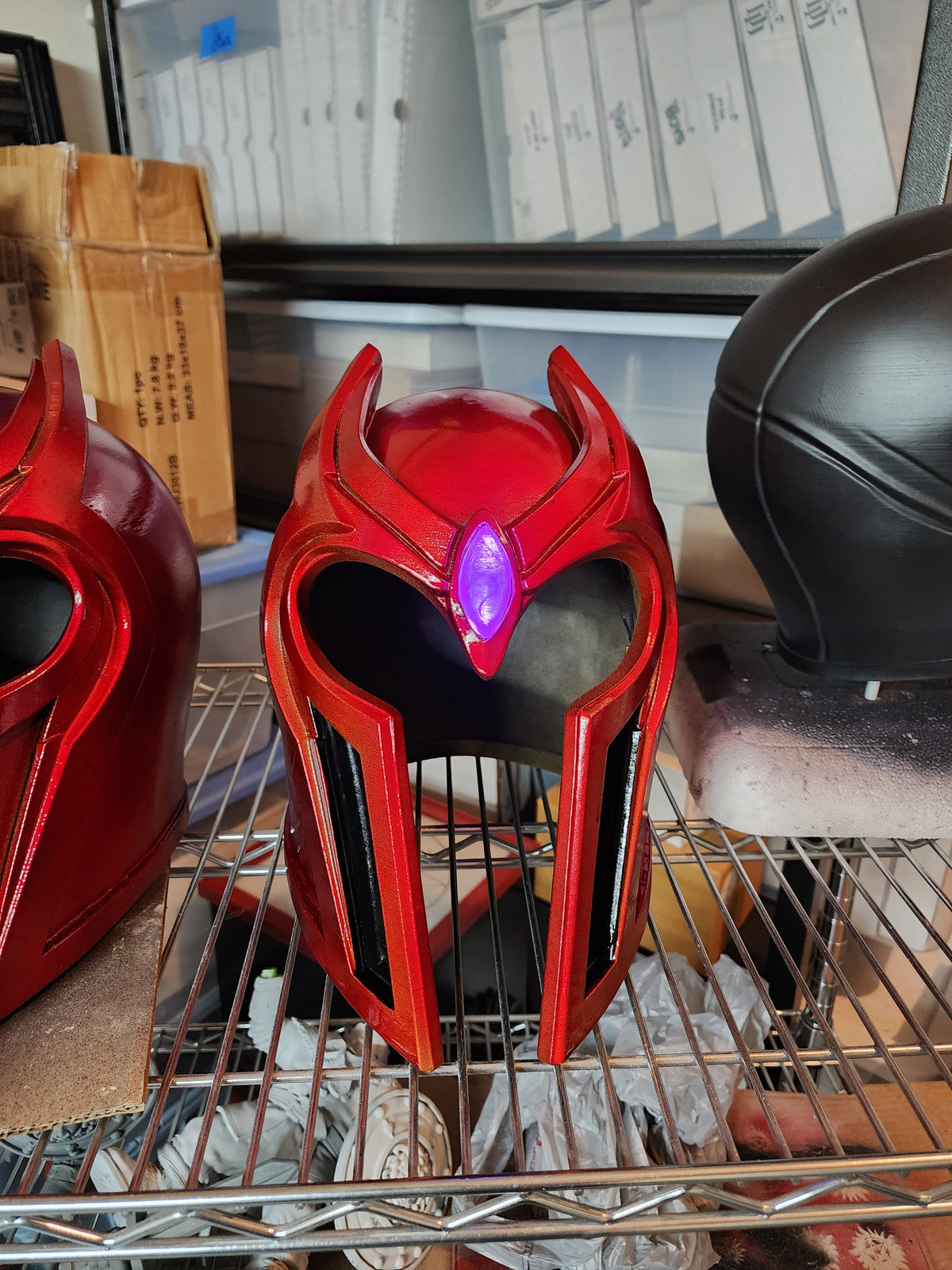Unique Magneto Helmet – Wearable Cosplay Digital STL (Digital Download)