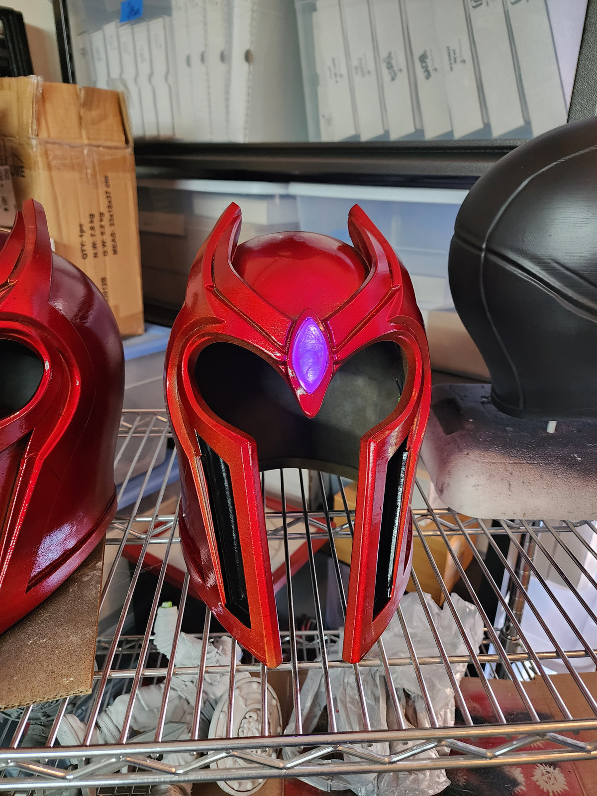 Unique Magneto Helmet – Wearable Cosplay Digital STL (Digital Download)