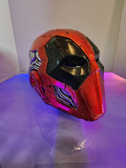 CyberPunk DeadPool Helmet – Wearable Cosplay Digital STL (Digital Download)