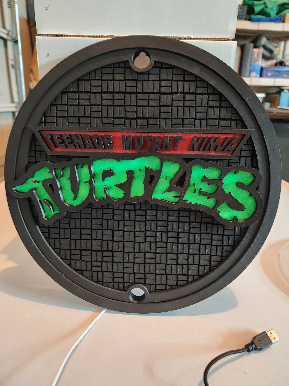 Lightbox - Teenage Mutant Ninja Turtles Sewer Cover
