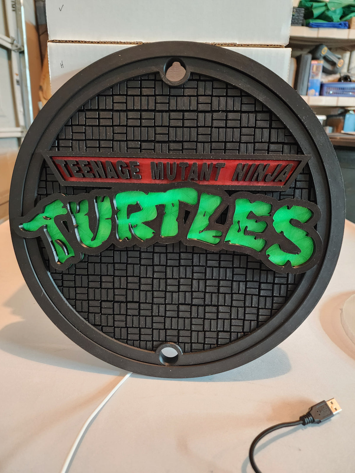 Lightbox - Teenage Mutant Ninja Turtles Sewer Cover