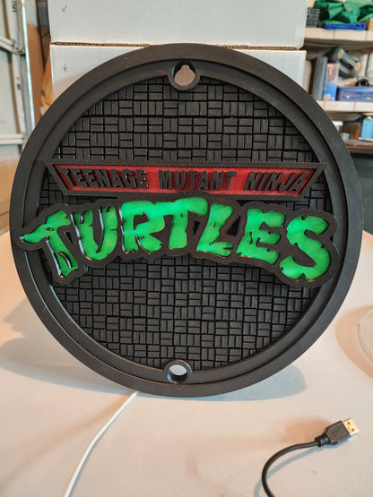 Lightbox - Teenage Mutant Ninja Turtles Sewer Cover