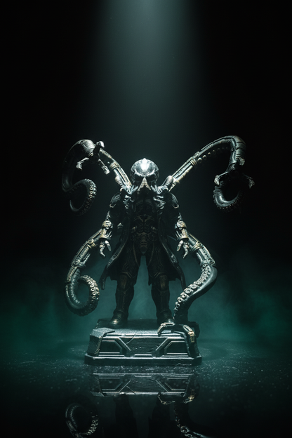 Cthulhu Doc Ock Statue Dramatic