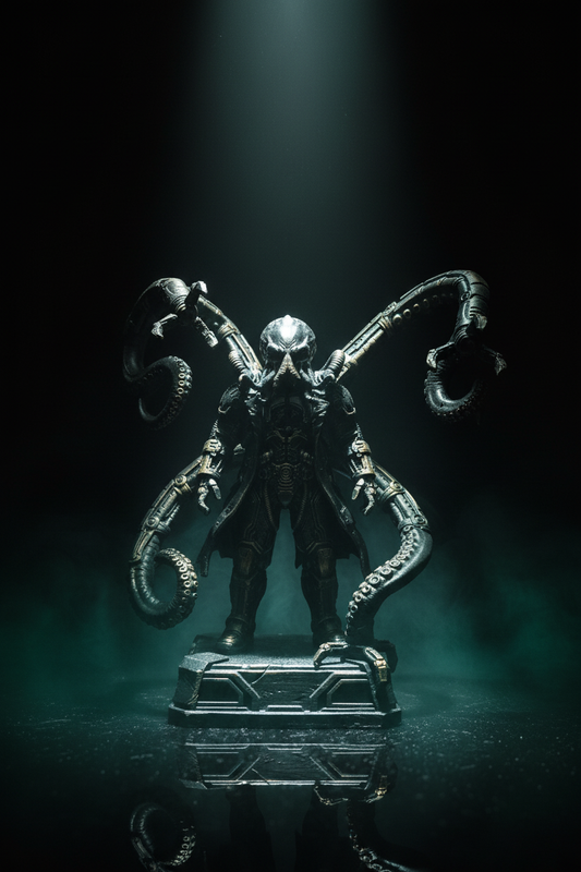 Cthulhu Doc Ock Statue Dramatic