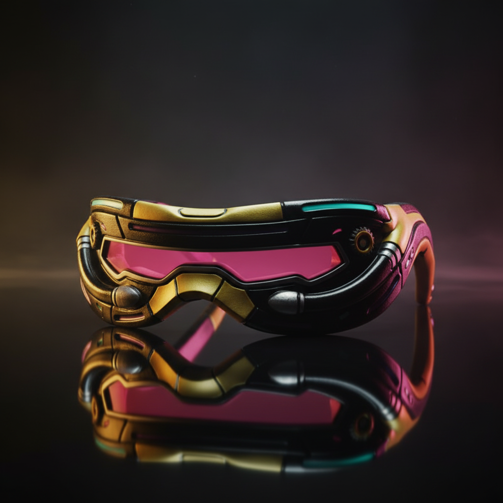 Cyberpunk Cyclops Visor Dramatic