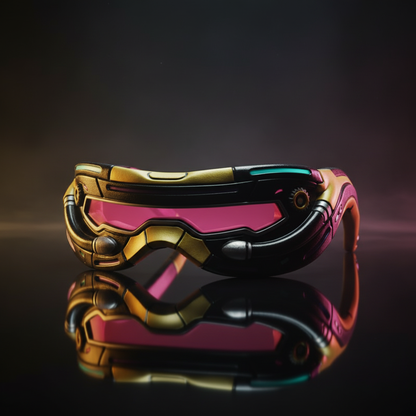 Cyberpunk Cyclops Visor Dramatic