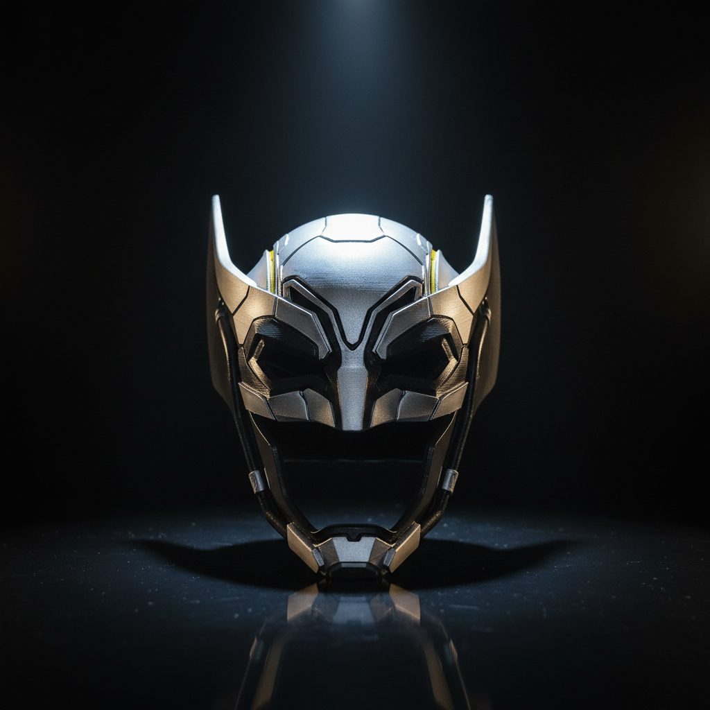 Cyberpunk Wolverine Helmet v2