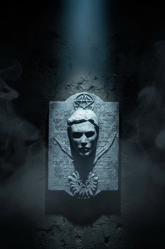 Dean Winchester Enochian Tablet - Dramatic Shot