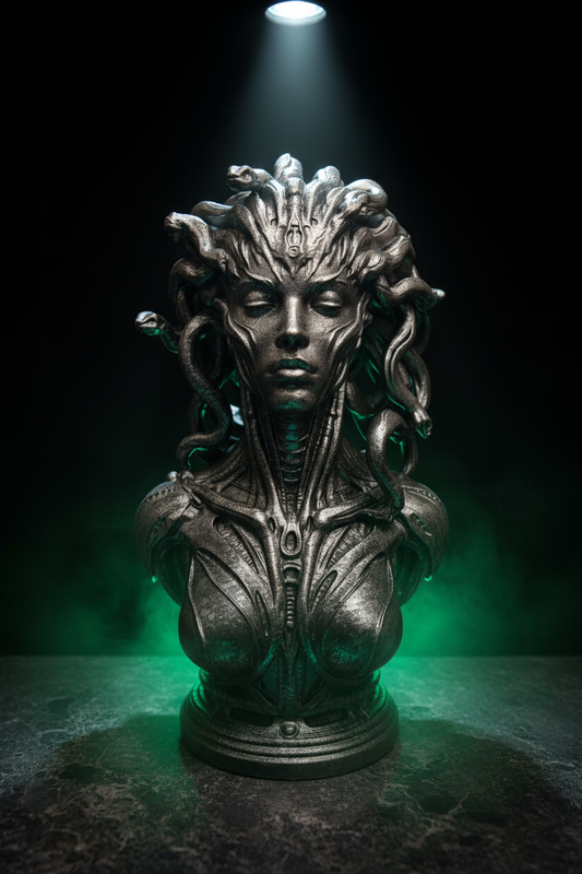 Giger Medusa Bust Dramatic