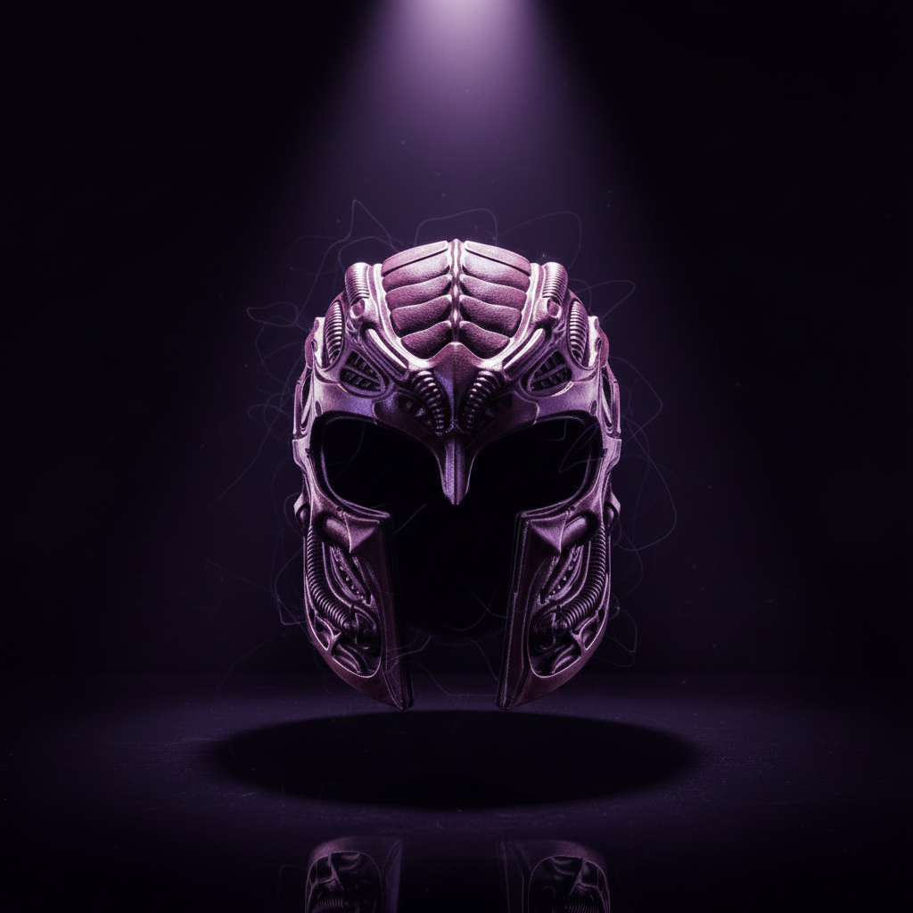H.R. Giger Magneto Helmet No Head