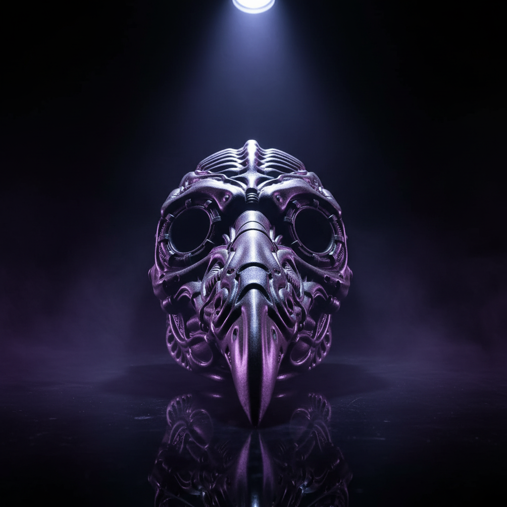 H.R. Giger Plague Doctor Mask Dramatic