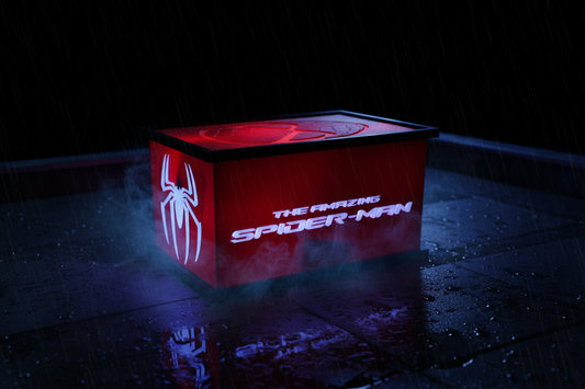 HoloDex Mini 9 Spider-Man - Dramatic Shot