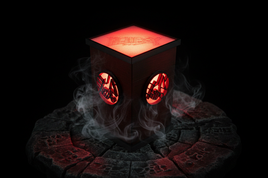 HoloDex Mini Hellboy - Dramatic Shot