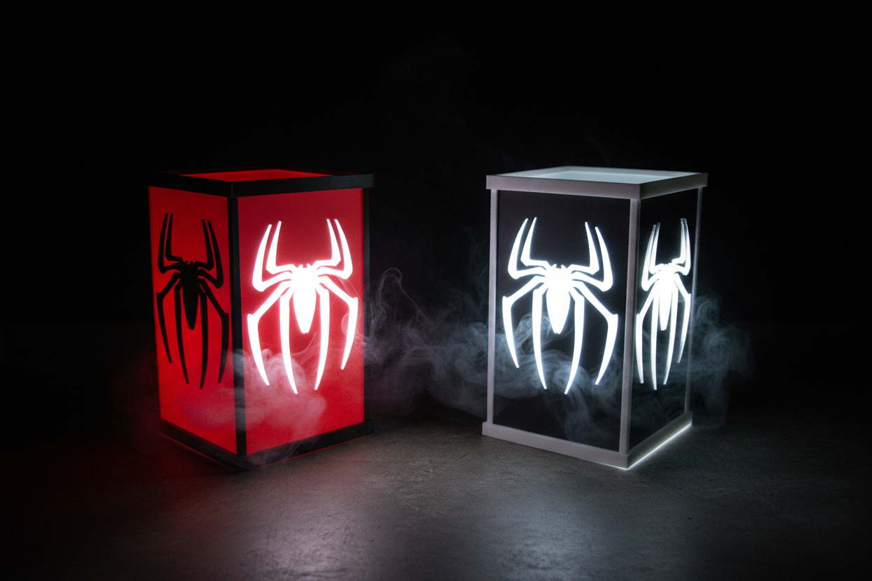 HoloDex Mini Spider - Red & Black Duo Fresh