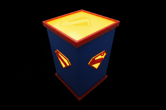 HoloDex Mini Superman - Glow + Black BG