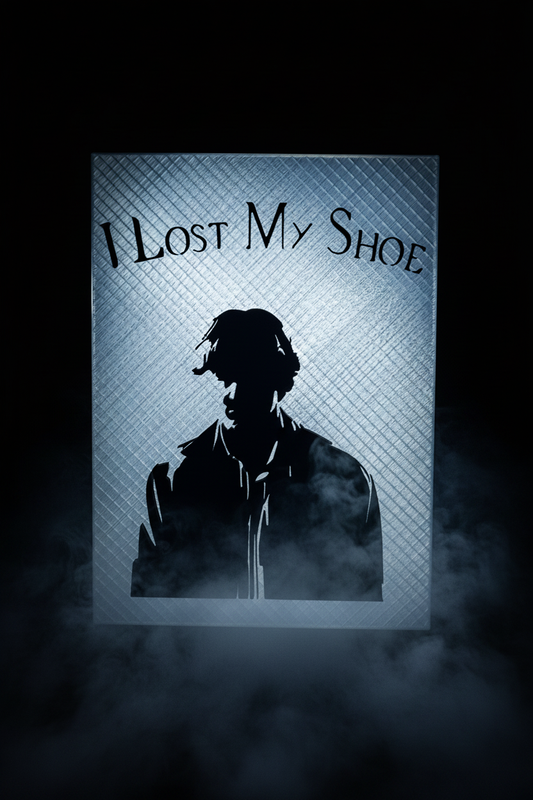 I Lost My Shoe Lightbox - Background Swap & Hand Removed