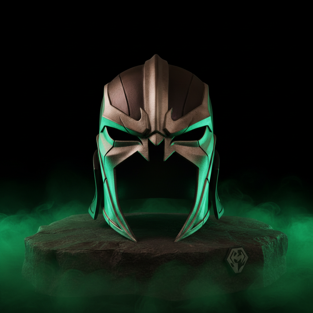 Medieval Magneto Spawn Helmet Dramatic