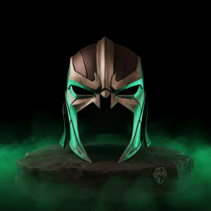 Medieval Magneto Spawn Helmet Dramatic