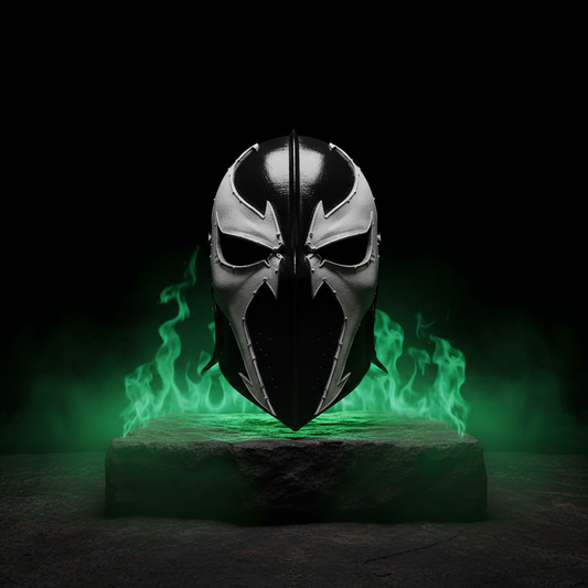 Medieval Spawn Helmet Dramatic