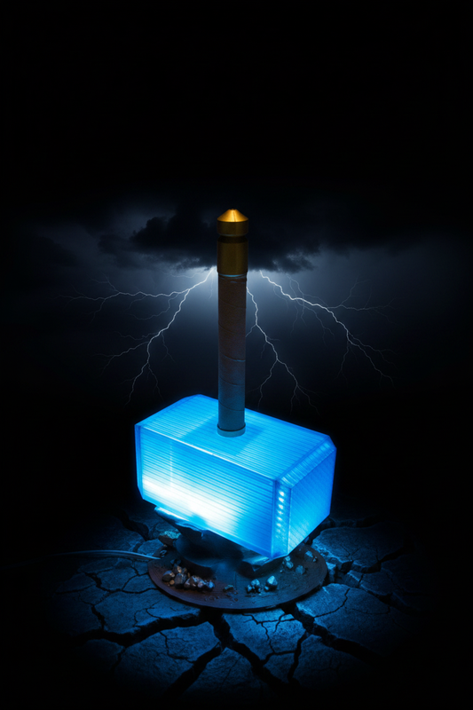 Mjolnir Tabletop Lamp - Retry