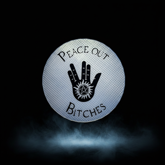 Peace Out Bitches Lightbox - Background Swap