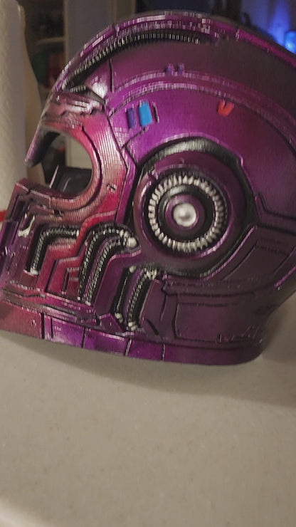 Cyberpunk Magneto Helmet – Wearable Cosplay STL (Digital Download)