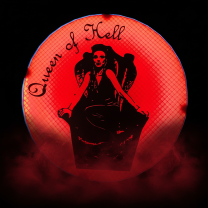 Rowena Queen of Hell Lightbox - Dramatic